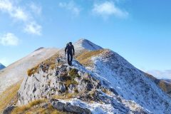 Stefano verso Cima Cannafusto