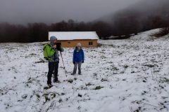 Stefano e Alessio al Rifugio della Cavata