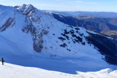 Scendendo verso la Val di Bove