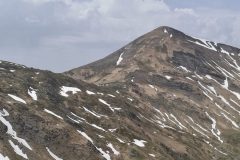 Creste della Laga seminnevate
