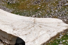 Nevaio sotto la vetta