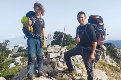 Foto sull'ultima vetta