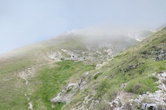 Nebbia in vetta