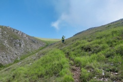 Verso la sella del San Franco