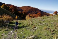 Salita verso Cima di Vall'Organo