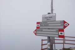 Segnavia Rifugio Rinaldi