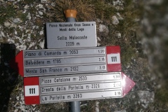 Segnavia del Parco "Sella Malecoste"