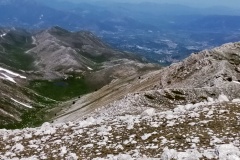 Veduta verso Rocca di Cambio