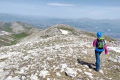 Scendendo dal monte Ocre