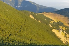 Vista dalla salita verso il Forcone