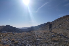 Alessio con il sole negli occhi
