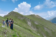 Da forcella Cucciolara verso il Fargno