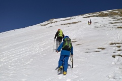 Verso il Rifugio Duca d'Abruzzi