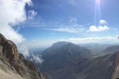 Panoramica dal Bafile