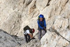 Alessio e Stefano al termine della ferrata