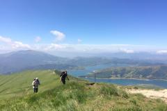 Salendo verso Monte di Mezzo di Campotosto