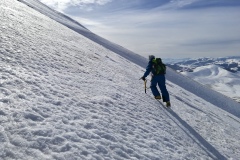 Alessio in presa sul ghiaccio