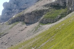 Sul traverso in direzione "Gran Gendarme"