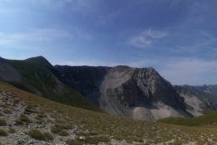 Panoramica verso le creste del Redentore