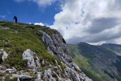 In cresta sopra alla riserva