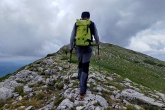 Stefano verso la cresta