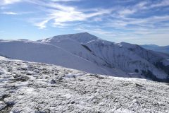 Il Monte Gorzano in lontananza