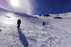 Risalendo dalla valle Fiumata