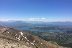 Panoramica sul lago di Campotosto