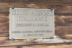 Targa del rifugio