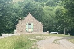 Antichi edifici in stile Celtico
