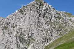 L'aspetto dolomitico del Sasso Borghese