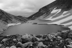 Il Bianco e Nero del Lago di Pilato