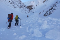 Risalendo il fosso della Tagliola