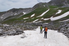 Residui di neve di marzo