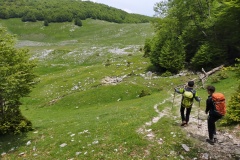 Verso il lago Vivo