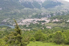 Il piccolo abitato di Barrea