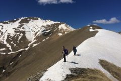 Panorama dalla sella sotto la Priora