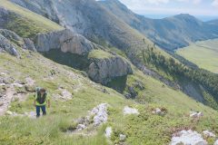 Sopra il vallone di Vradda