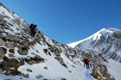 Dietro di noi Cima Lago