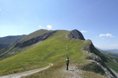 Stefano sul valico di Passo Cattivo