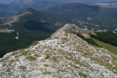 Cresta di discesa dal monte Bicco