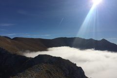 Val di Bove tra la nebbia