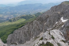 La parete Nord del Sirente