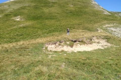 Salendo a Pizzo di Sevo
