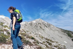 Monte Magnola all'orizzonte