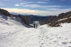 Alessio e Daniele sul passo