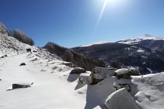 Sole e neve in montagna! TOP!