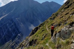 Alessio verso la valle Venacquaro
