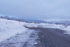 Si parte verso il muro di neve