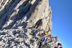 Alessio e Flavio alla sella dei due Corni